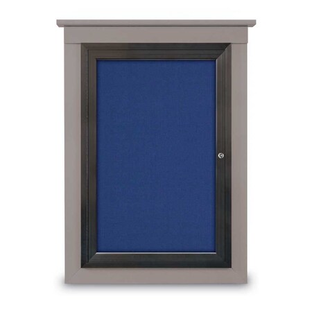 United Visual Products Sliding Glass Door Radius Letterboard, 36"x24", White/Black UV9020ACS3624-WHITE-BLACK